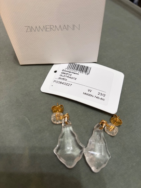 Zimmermann Jewelry - Zimmermann crystal chandelier earrings